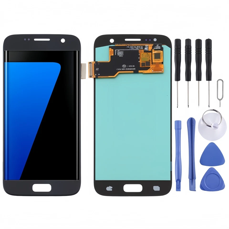 OLED LCD Screen for Samsung Galaxy S7 with Digitizer Full Assembly - Image 3 of 4