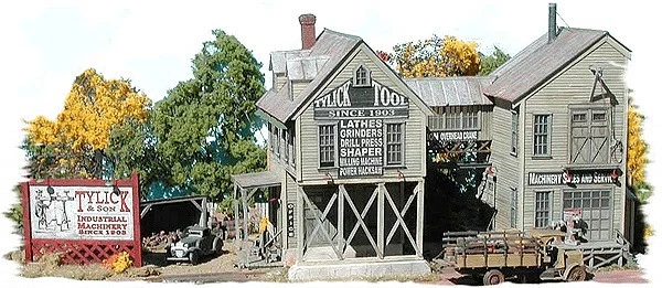 Kit de construcción de madera cortada con láser Bar Mills 812 HO Tylick Tool Company Foto 3 de 3