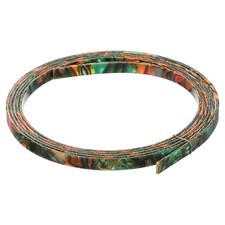 Plastic Binding Purfling Strip 1650x6x1.5mm for Guitar Green Pink