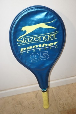 Slazenger Erwachsene Panther 95 27'' blau Tennisschläger mit neuem Wilson Griff Größe 3