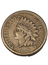 1959 Indian Head Cent * First Year * Nice Rare Trouble Free Coin