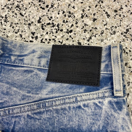 SAMPLE Levis Made & Crafted Jeans Mens 29x24 Blue Blue Denim Jeans stone wash - Picture 6 of 8