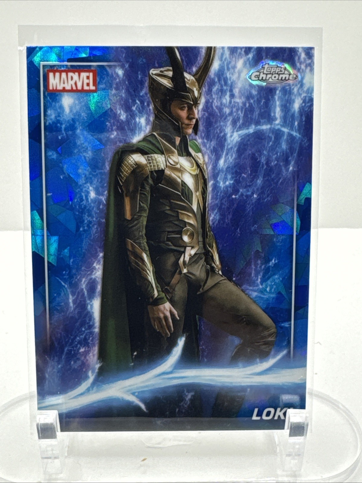 2025 Topps Chrome Sapphire Loki #19 Phase One