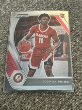 2021 Panini Prizm Draft Picks Basketball Card Joshua Primo RC No. 50