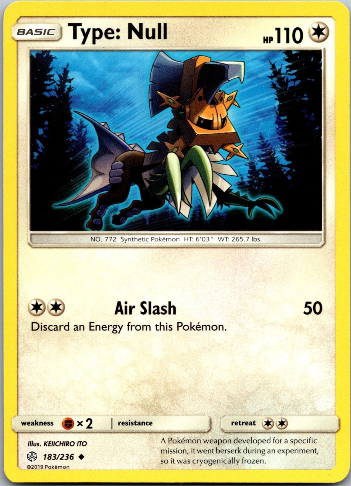 Type: Null 183/236 Uncommon Cosmic Eclipse Pokemon Near Mint