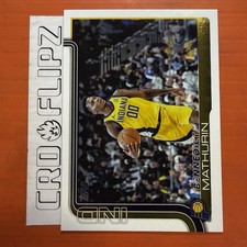 2025 Topps Basketball #48 Bennedict Mathurin Indiana Pacers