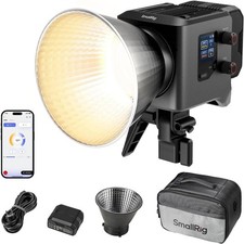 SmallRig RC 220B Pro 220W COB Video Light, Bi-Colour Video Light 2700K-6500K