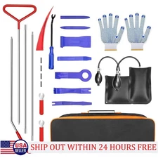 24Pcs/kit Car Window Door Emergency Open Key Lost Lock Out Unlock Tool Set ﻿