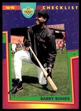 Barry Bonds 1993 Upper Deck Fun Pack #222 Giants MLB READ FREE SHIP AutographDen