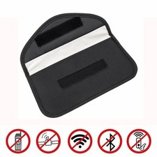 2 Pack Faraday Bag Cell Phone Wallet Blocker Radiation Signal Shielding Case