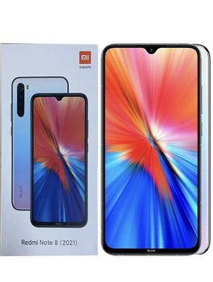 NEW Xiaomi Redmi Note 8 (2021) 4G Space Black 64GB 4GB Dual-SIM Factory Unlocked