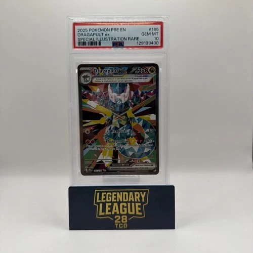 POKEMON DRAGAPULT EX PRISMATIC EVOLUTIONS SIR 165 PSA 10 GEM MINT INVEST