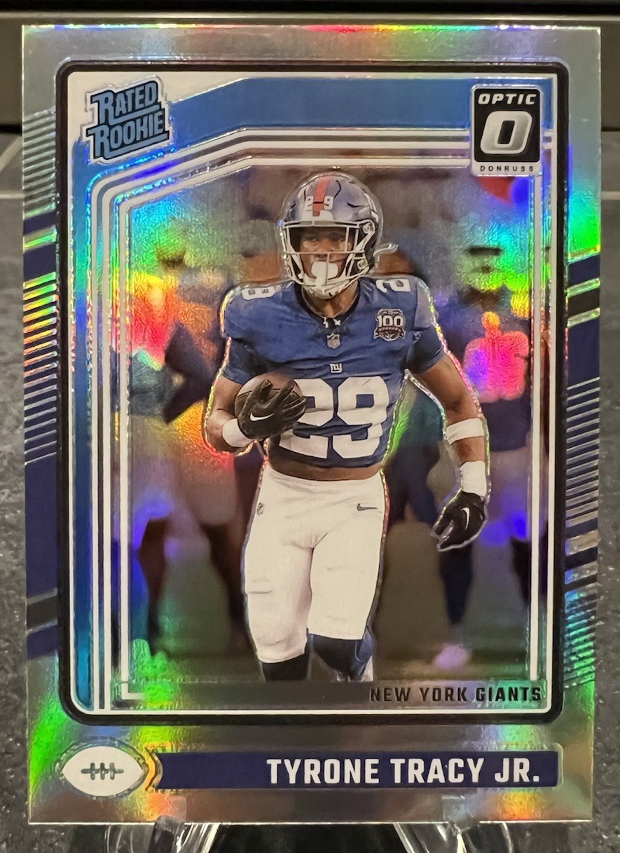 2024 Donruss Optic - Silver Holo RATED ROOKIE RC Giants - Tyrone Tracy JR. #259