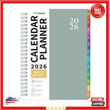 2026 Planner - 2026 Planner Weekly and Monthly from Jan. 2026 - Dec. 2026, Calen
