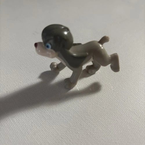 Vintage 1997 Anastasia Pet Puppy Dog Pooka PVC Mini Figure Burger King Toy
