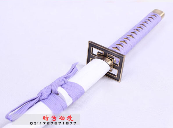 S0253 BLEACH KUCHIKI BYAKUYA SENBONZAKURA SWORD HAMON BLADE 41