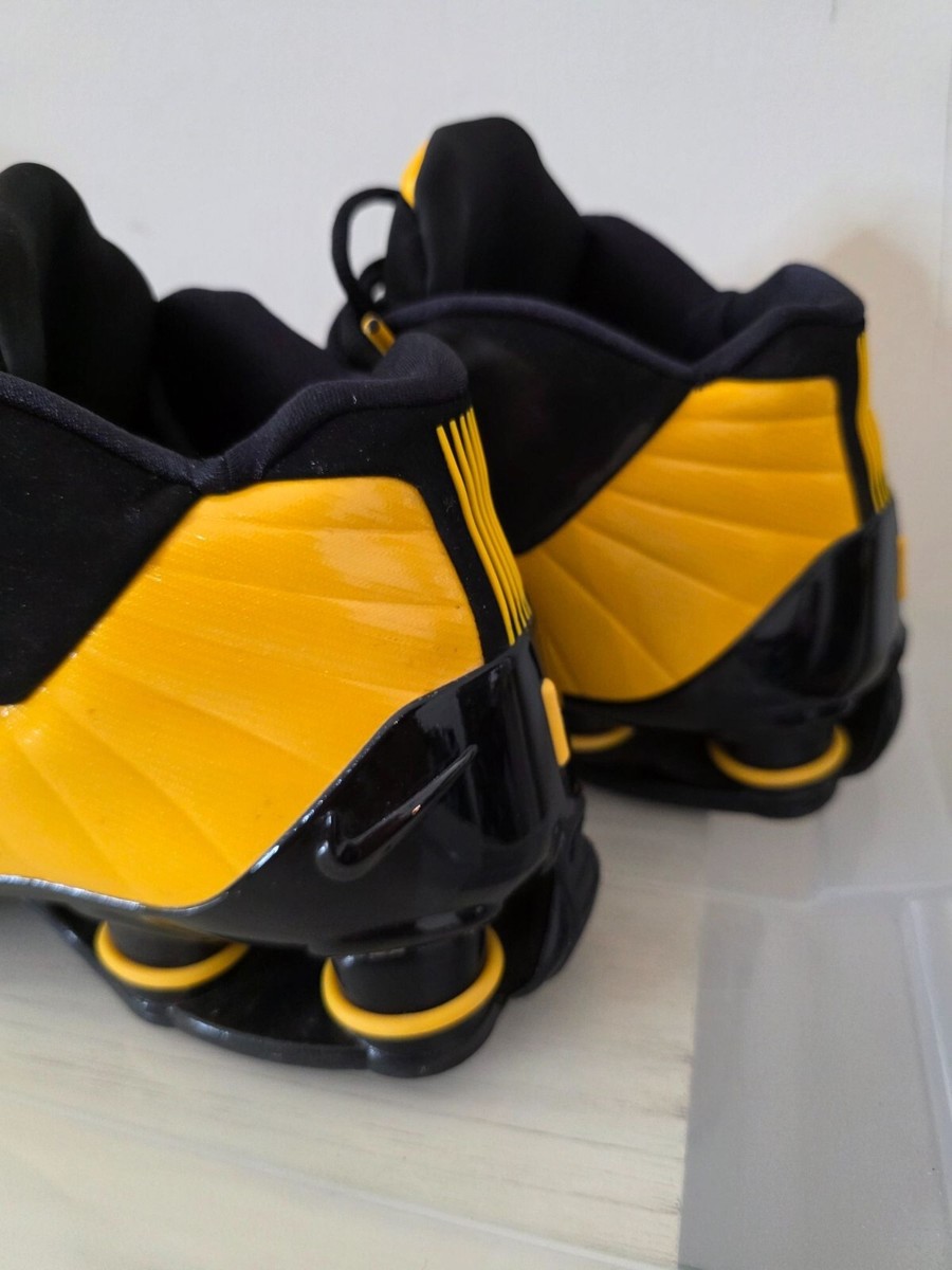 Nike Shox ブラック/ゴールド Nike Shox NZ EU Black/Metallic Gold 488312-012 Running Shoes