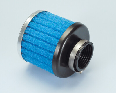Filtro Aria Diritto Polini 203.0080 Per Carburatore PHBG/Mikuni Da 32mm, Per Scooter E Moto, Colore Nero