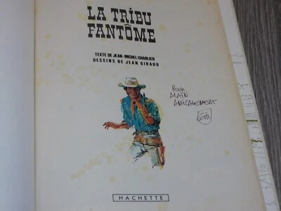 BD - LIEUTENANT BLUEBERRY - LA TRIBU FANTOME - SIGNEE PAR GIRAUD - EO 1982 - Photo 1/3