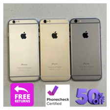 Apple iPhone 6 16GB 64GB Verizon Unlocked Silver Gold Space Gray Good Condition