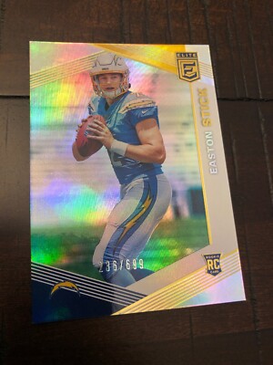 2019 DONRUSS ELITE EASTON STICK ROOKIE #236/699 #162 CHARGERS