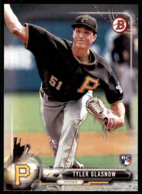 Tyler gla グラスノー gold label RC サイン 2017 Bowman RC Rookie Tyler Glasnow Pittsburgh Pirates #56 | eBay