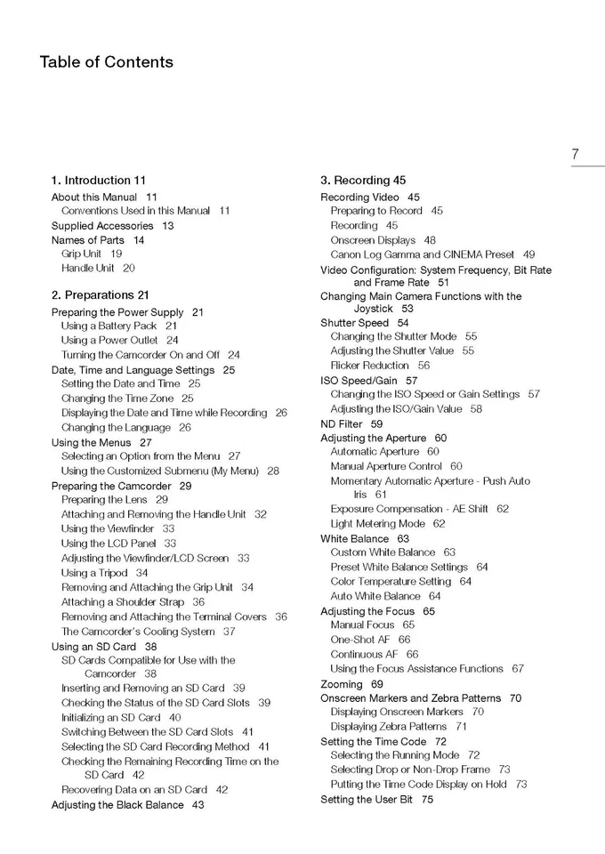 Canon EOS-C100 Instruction Manual User Guide For Camera 173 Pages Color Copy - Image 2 of 4