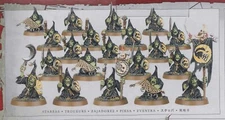 Grots Gloomspite Gitz ( 20x ) Stabbas/Shootas)  Age of Sigmar NOS  Free Shipping