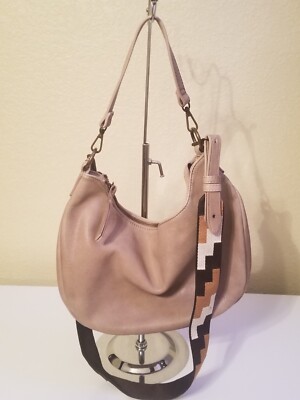 Moda Luxe Shoulder Bag Taupe Vegan Leather