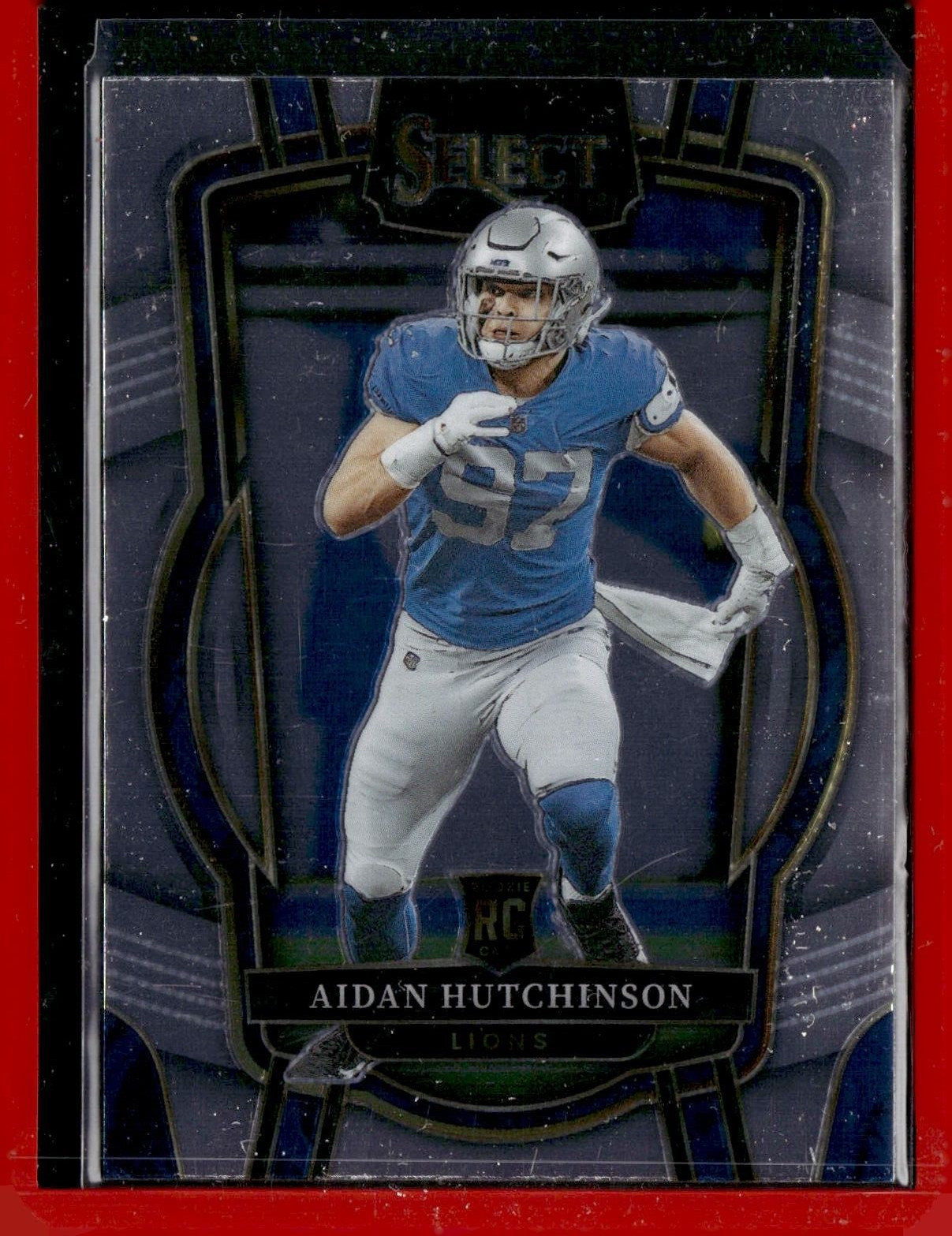 2022 Panini Select #267 Aidan Hutchinson Rookie RC Lions