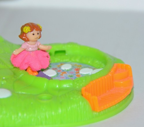 Vintage Polly Pocket Totally Flowers Good Condition 1997 Loose Near Complete - Picture 6 of 21