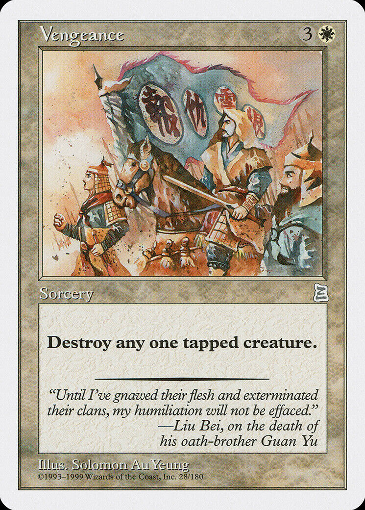 Vengeance Portal Three Kingdoms NM White Uncommon MAGIC MTG Vengeance Portal Three Kingdoms NM White Uncommon MAGIC MTG