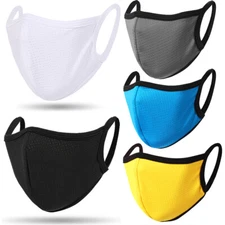 Washable Reusable Breathable Cycling Ski Mouth Cover Half Face Mask For Unisex