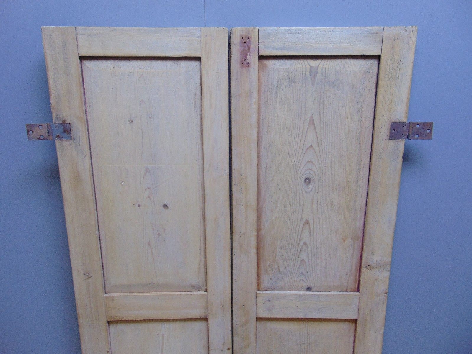 Pair Pine Victorian Alcove Cupboard Doors ref 140D eBay