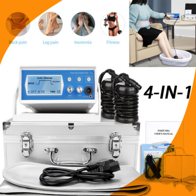 Ionic Detox Foot Massage Ion Spa Baths Chi Cleanse Machine For Home Club Upgrade