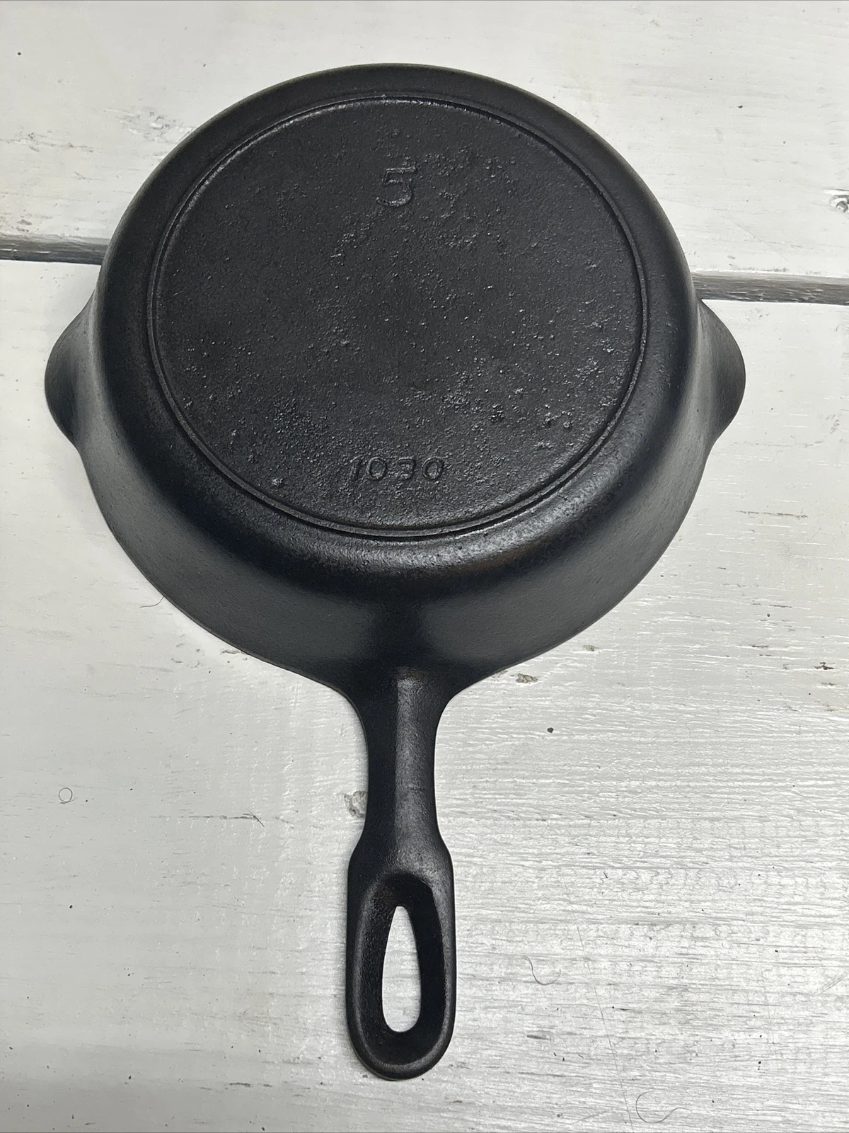 Iron Mountain by Griswold #5 PN 1030 Cast Iron Skillet w/ Heat Ring