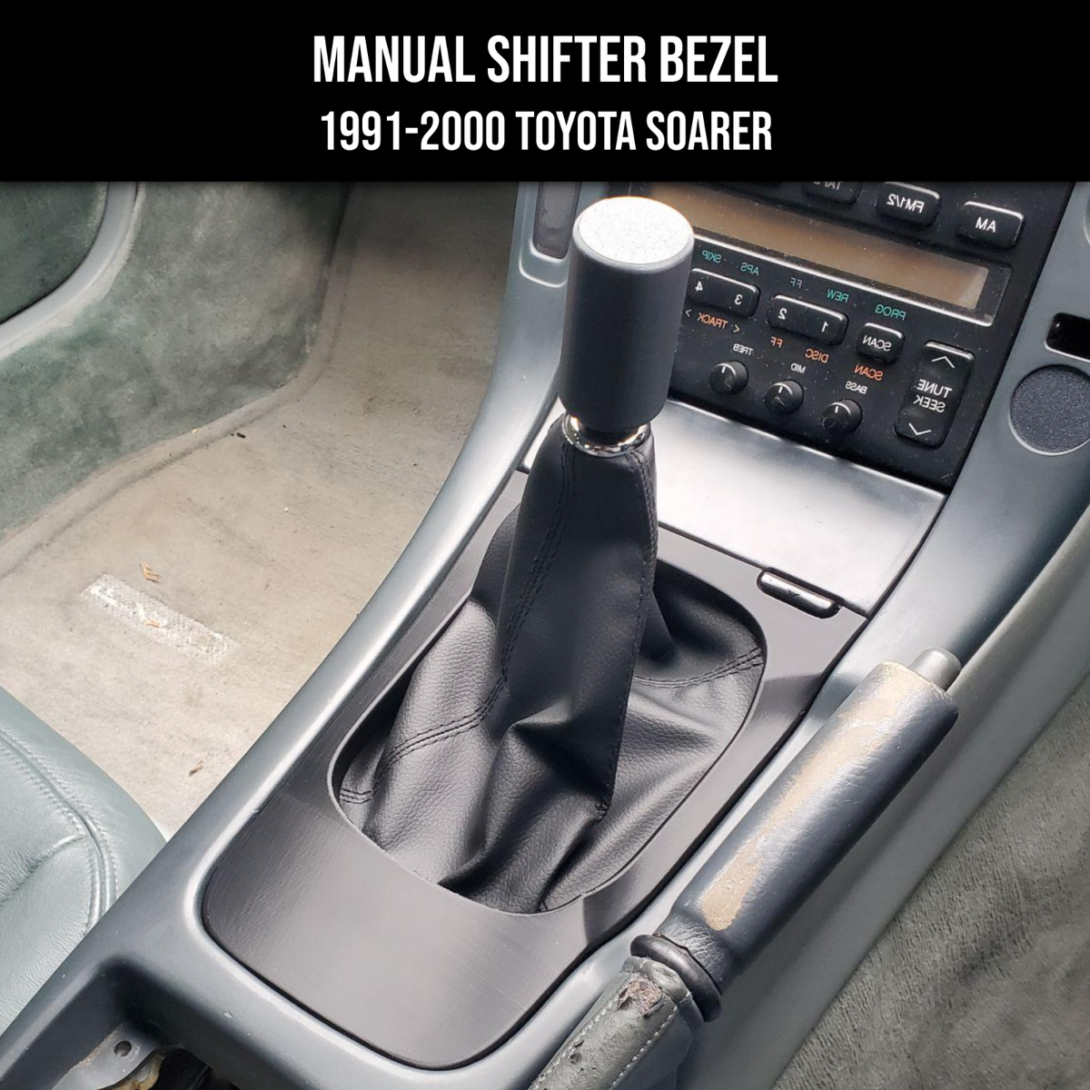 Manual Transmission Shifter Bezel for 1991-2000 Toyota Soarer | eBay