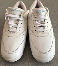 L.A. Gear Trainer Womens Fitness Shoe White "vintage" EUC 90s