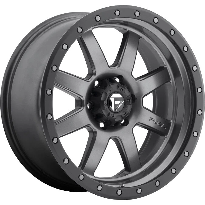 20 FUEL TROPHY ANTHRACITE GREY GRAY WHEELS RIMS FITS TACOMA 4RUNNER TRD Foto 4 de 4