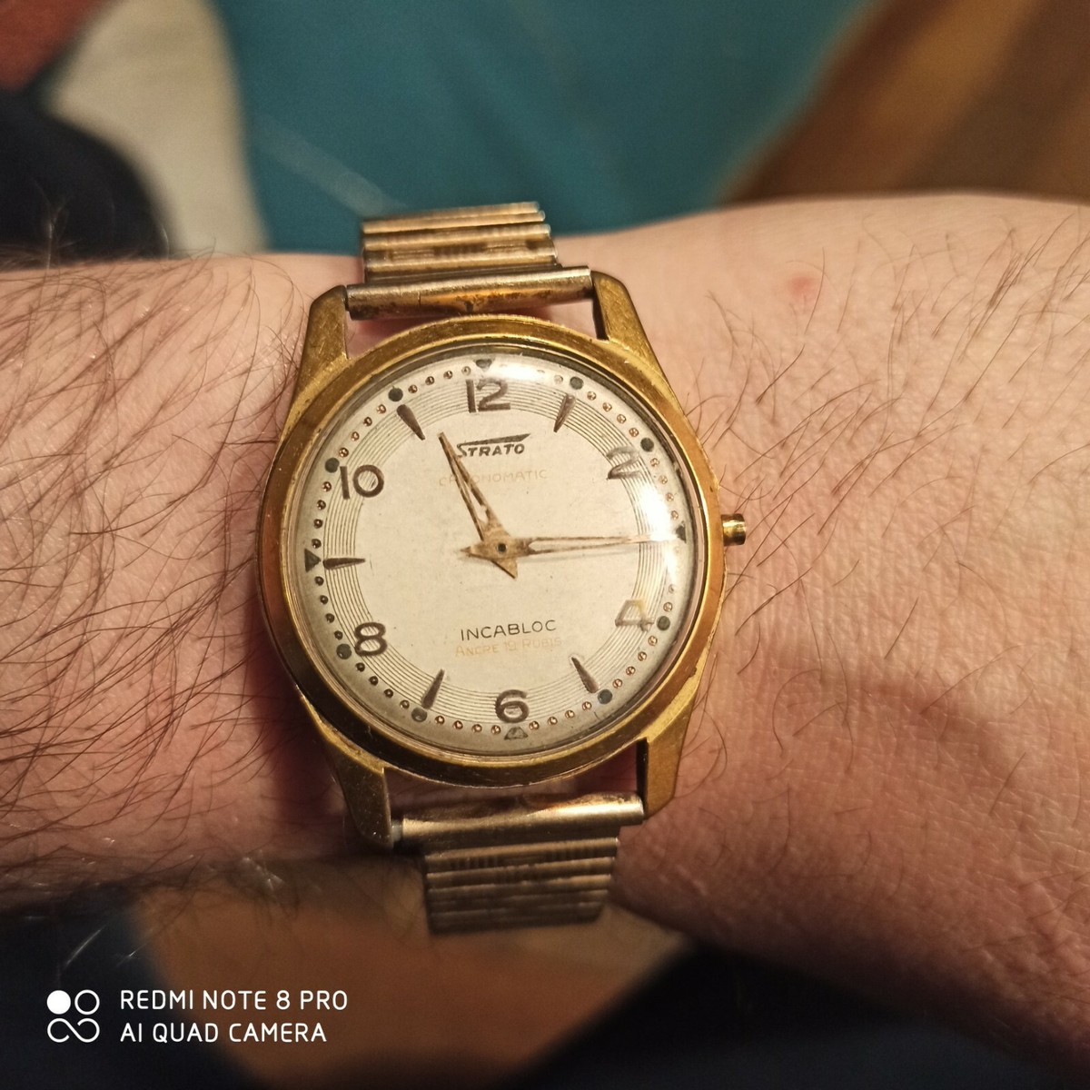 Montre Bracelet Homme Ultra – Mécanique Manuelle – Boîtier Plaqué Or (vintage)