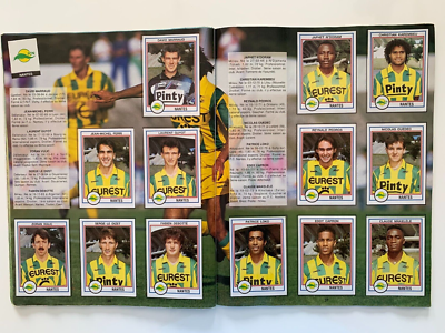 Album Panini Foot 93 En Images, Complet, édition 1993, Zidane Rookie OM Boli