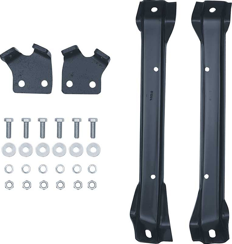 OER Front Bumper Bracket Set With Hardware 1958-1959 Chevy and GMC Pickup Truck