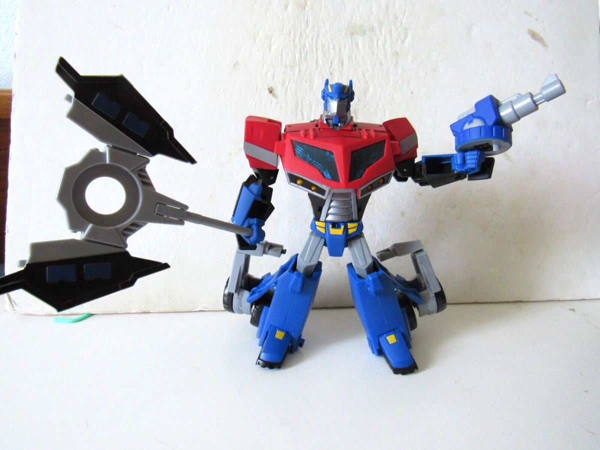 Hasbro Transformers Animated Optimus Prime Voyager Action Figure