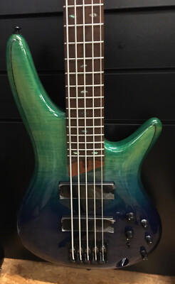 IBANEZ SR875-BRG E-Bass SR-Serie 5 String Blue Reef Gradation