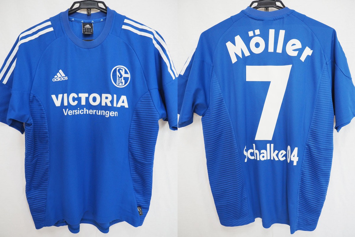 2002-2003-2004 Schalke 04 Jersey Shirt Trikot Home Victoria