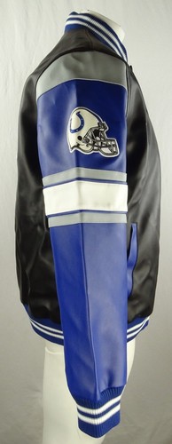 Indianapolis Colts NFL G-III Men's Faux Leather Jacket - Picture 3 of 9