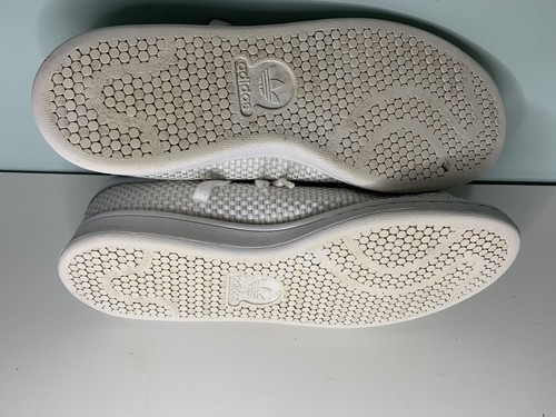 Adidas White Stan Smith Hombre Entrenadores CG3789 Tenis Zapatos Reino Unido 6.5 - Imagen 3 de 12