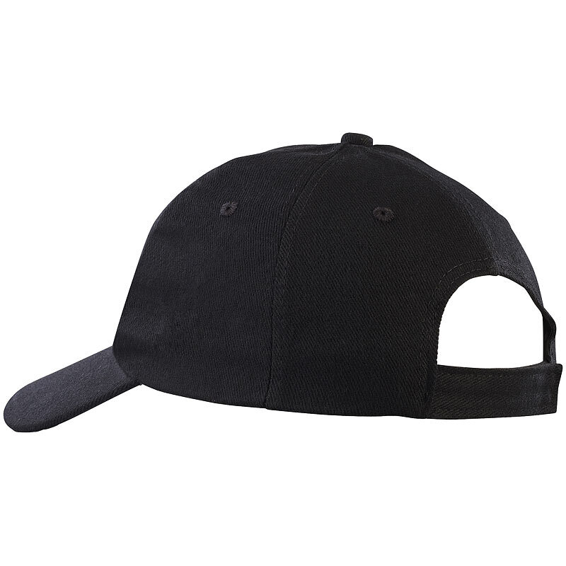 infactory Basecap mit Licht LEDBaseballCap mit 2 wiederaufladbaren