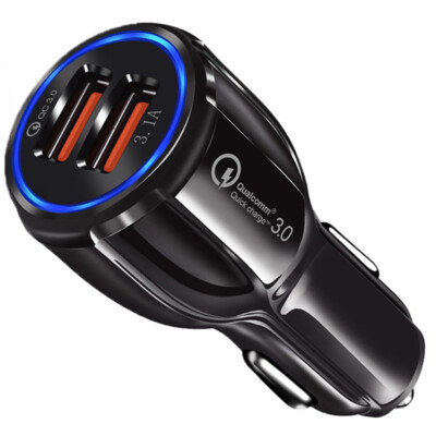   Qualcomm 3.1A Usb 2 Port Qc3.0 Schnellladegerät-Adapter Für Amazon Apple  >