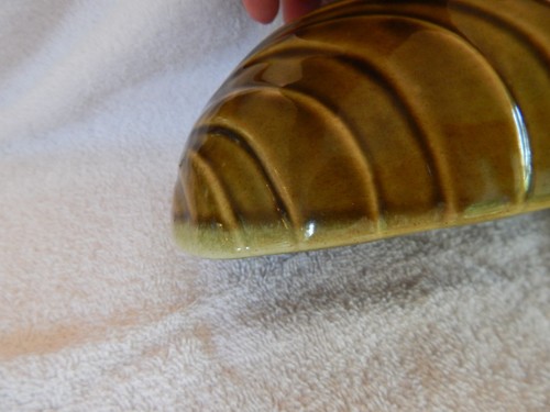 USA Pottery Planter Green Drip Glaze GREAT MID CENTURY EXCELLENT CONDITION - Picture 2 of 6